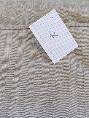 Grain sack unused finer linen
