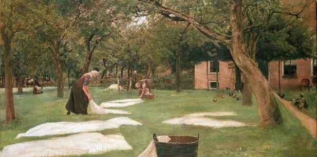 Max Liebermann Die Rasenbleiche Wallraf Richartz Museum Bleichen wie früher